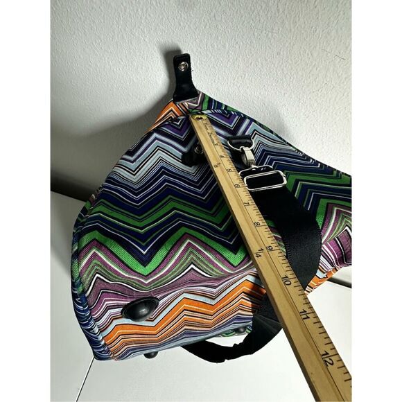 Calpak Duffel Weekend Bag Orange Green See Description - Picture 9 of 15